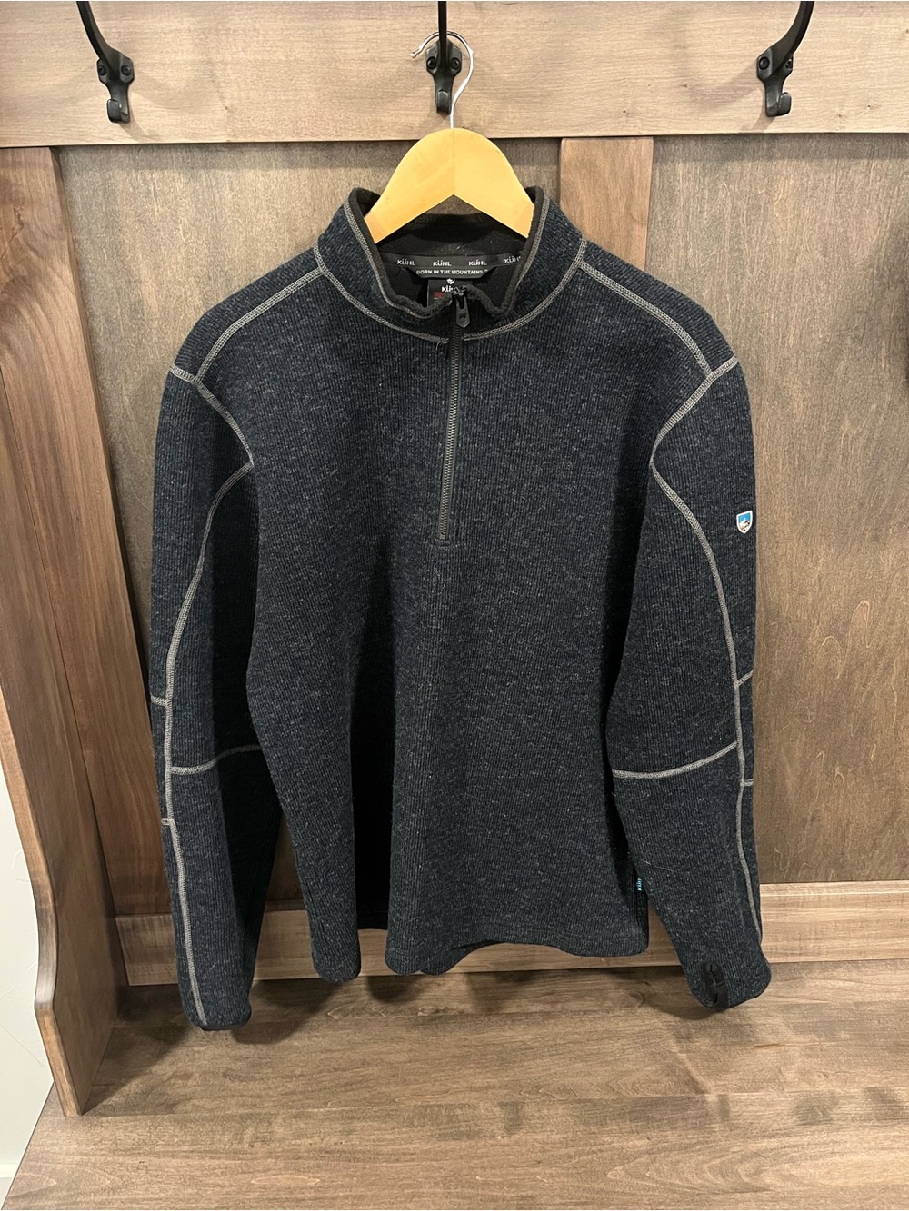 Kuhl Men's Thor 1/4 Zip - Navy Blue - Size M